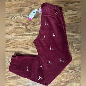 CASTAWAY NANTUCKET ISLAND Stretch Corduroy Ankle Capri Pants